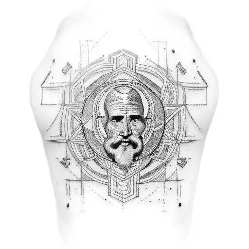 seneca, epictetus, marcus aurelius tattoo design idea