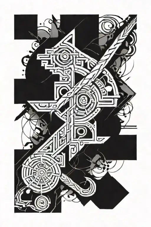 the miner tattoo design idea