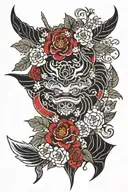 patchwork tattoo tattoo design idea