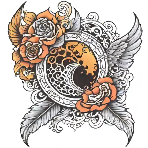 acotar and fourth wing tattoo tattoo design idea