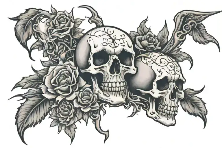 Death date tattoo tattoo design idea
