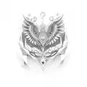 Mandela back piece tattoo design idea