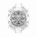 twenty seven tattoo design idea