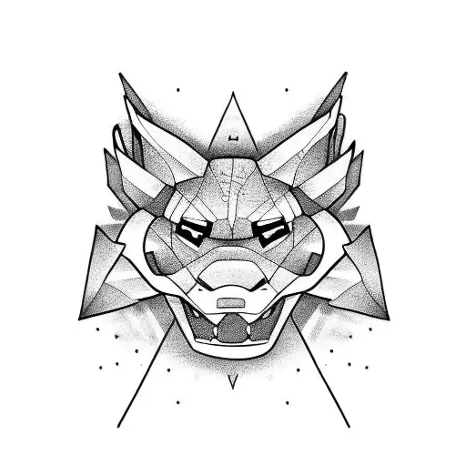 drift car tattoo design idea