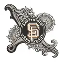 San Francisco Giants logos tattoo design idea