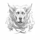 kali uchis inspired  tattoo design idea