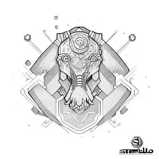 Símbolo Água malte lúpulo transformando em cerveja para ante braço  tattoo design idea