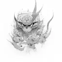zxc tattoo design idea