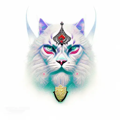 persian gangster tattoo design idea