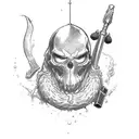 black beard one piece tattoo design idea