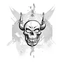 black beard one piece tattoo design idea