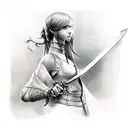 Sword tattoo design idea