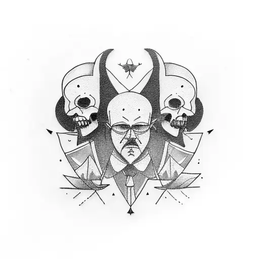 pulp fiction tattoo design idea