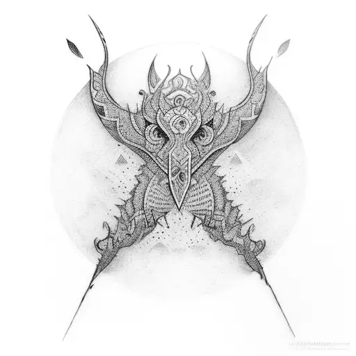 cover up for thrishoolam tattoo design idea