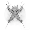 cover up for thrishoolam tattoo design idea