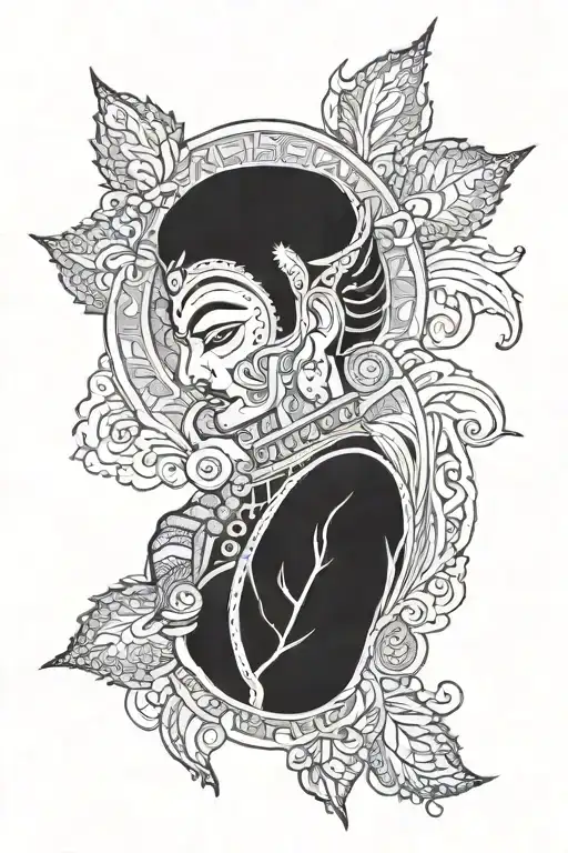 SATYAM tattoo design idea