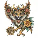 satyam tattoo design idea