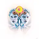 Orpheus and Eurydice Eurydice dying tattoo design idea