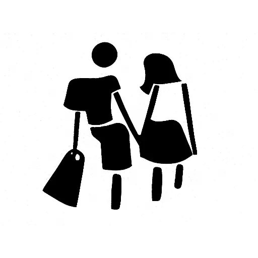 couple in the school tattoo design idea