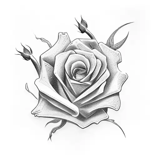 crane roses poker 1993 tattoo design idea
