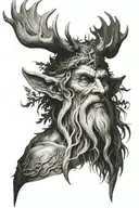 leshy tattoo design idea