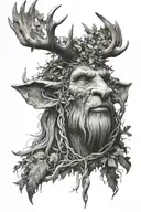 leshy tattoo design idea