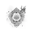 wabi sabi  tattoo design idea