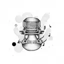 music dubstep sub speakers tattoo design idea