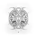 Tâche de Rorschach  tattoo design idea