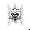 Tâche de Rorschach  tattoo design idea