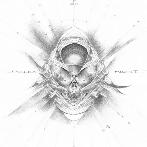 Pulsar map Voyager tattoo design idea