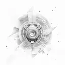 Pulsar map Voyager tattoo design idea