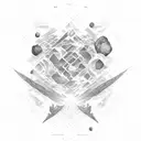 Pulsar map Voyager tattoo design idea