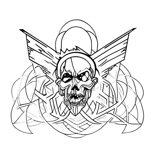 linkin park logo tattoo design idea