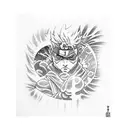 kakashi mit itashi tattoo design idea
