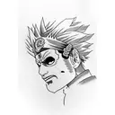 kakashi mit itashi tattoo design idea