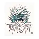kakashi mit itashi tattoo design idea