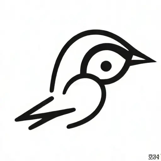 tweety bird tattoo design idea