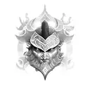 Kartikeya is god of war, hindu tattoo design idea