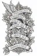 proverbs 4:23 Above all else guard tattoo design idea