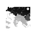 a map of europe tattoo design idea
