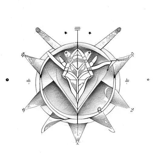 horoscope symbols cancer Aquarius gemini Aries Taurus scorpio tattoo design idea