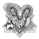 Ram & Roy tattoo design idea
