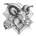 Ram & Roy tattoo design idea