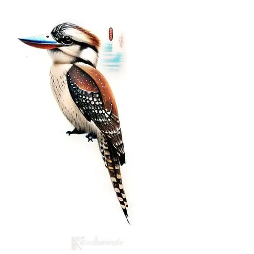 kookaburra tattoo design idea
