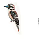 kookaburra tattoo design idea