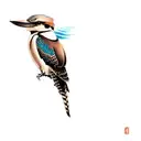 kookaburra tattoo design idea