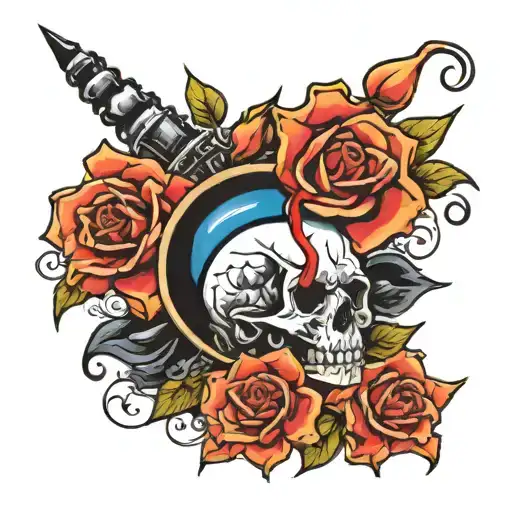 Blink 182 Enema of the State tattoo design idea