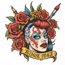 Blink 182 Enema of the State tattoo design idea