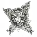 Master and Margarita tattoo design idea